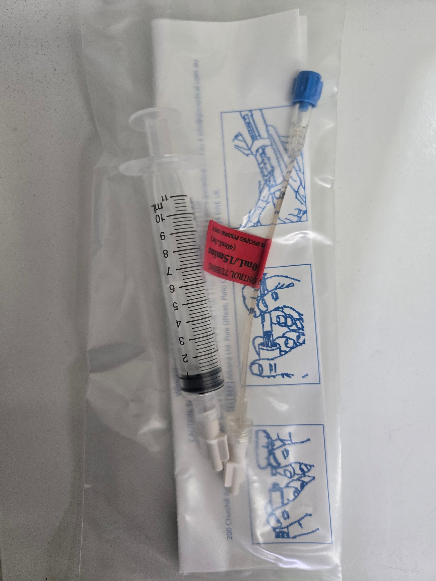 Springfusor Syringe and Giving Set - Box of 100