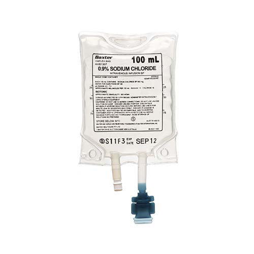 0.9% Sodium Chloride IV Solution (Various Sizes)