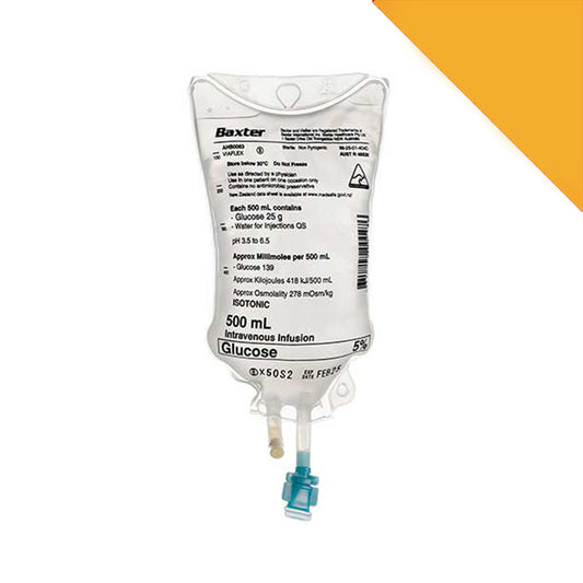 Glucose IV Solution (Various Conc. & Sizes)
