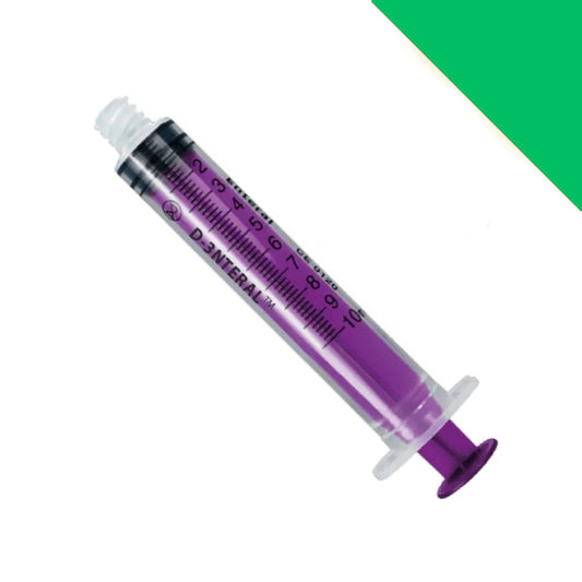 10mL Enteral ENFIT Syringe (Sterile) - Box Of 30