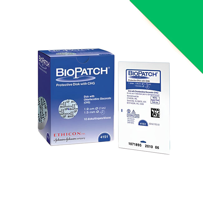 Biopatch Protective Disk With CHG - Box Of 50