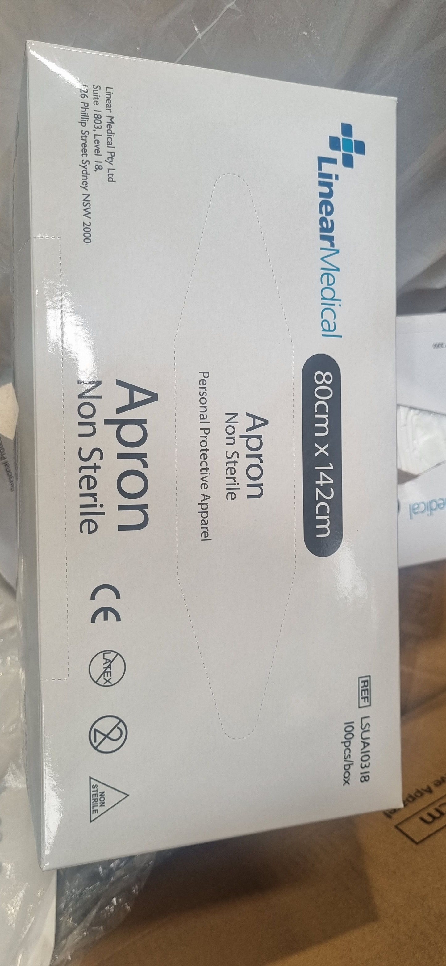 Disposable Aprons (Non-Sterile) - BOX OF 50