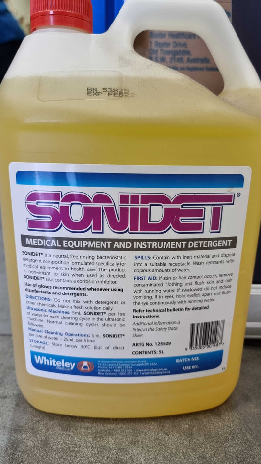 # Sonidet Medical Equipment and Instrument Detergent - 5L