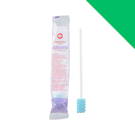 Oraswab with Sodium Bicarbonate - Box Of 15