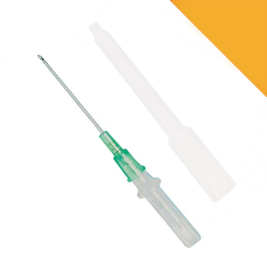 IV Cannula 18G (Green), Various Lengths - Box of 50