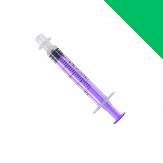 2.5mL Enteral ENFIT Syringe (Sterile) - Box of 30