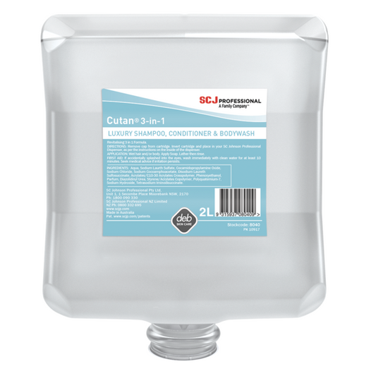 3-in-1 Shampoo, Condition & Bodywash 2L Cartridge