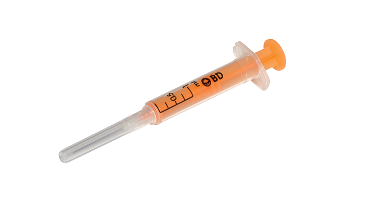 1ml Syringe With Needle - Box of 100