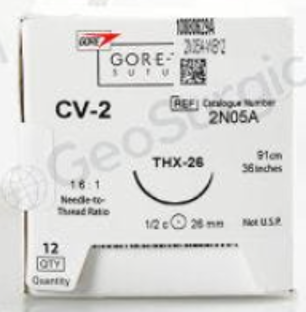 Suture: ePTFE Non Absorbable Monofilament