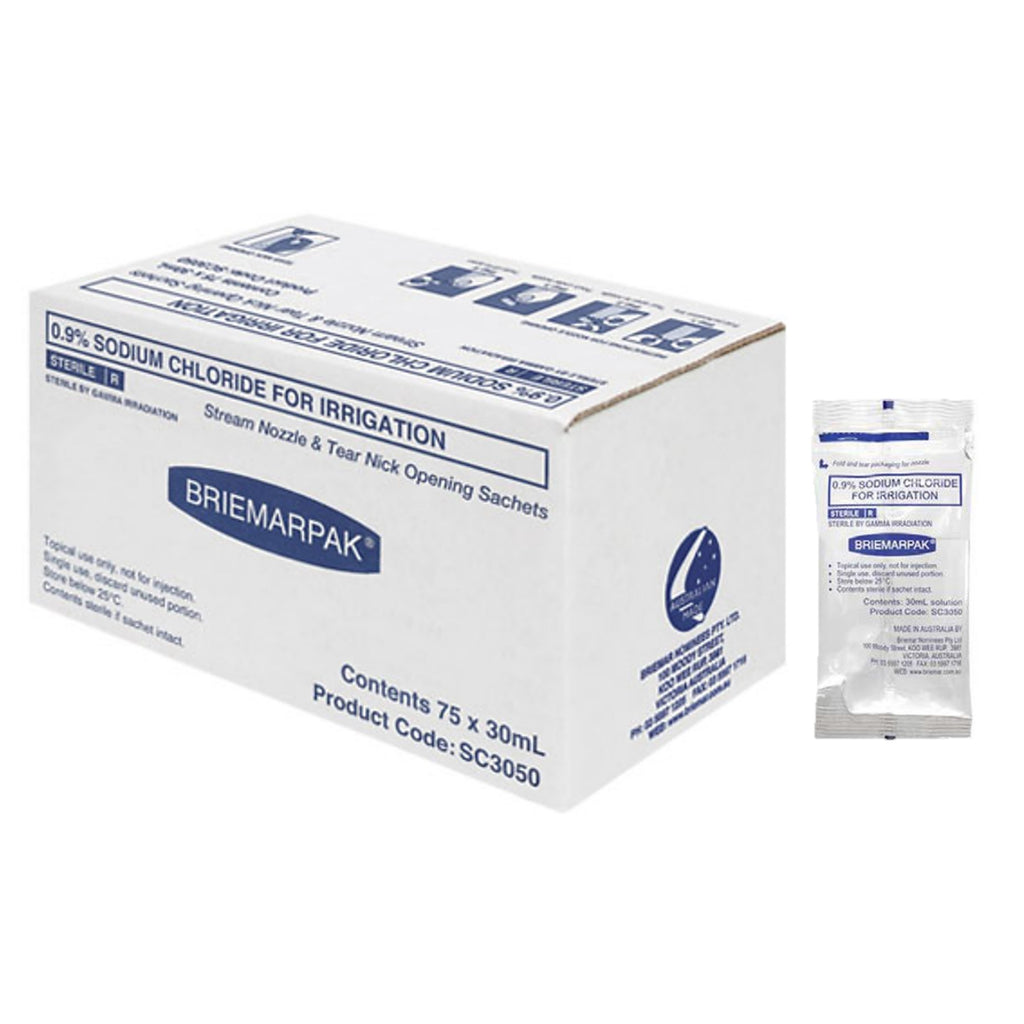Wound IRRIGATION Saline Solution (Various Sizes)