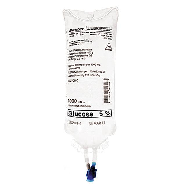 Glucose IV Solution (Various Conc. & Sizes)