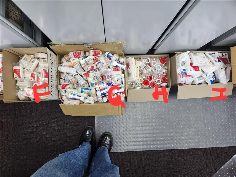 >> First aid equipment