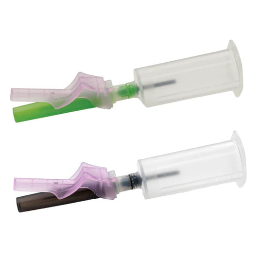 Vacutainer Blood Collection Needle with Holder (Various Sizes) - Pack of 25