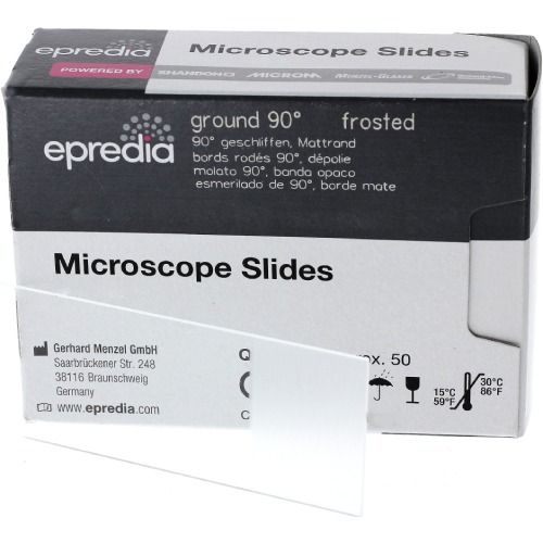 Microscope Glass Slides - Pack of 50