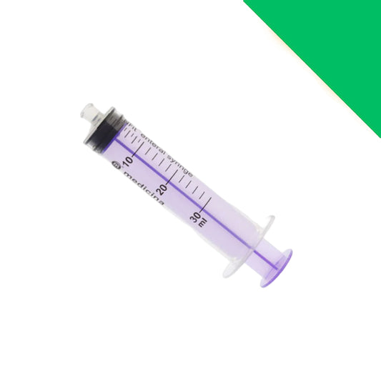 30mL Enteral ENFIT Syringe (Sterile) - Box of 80