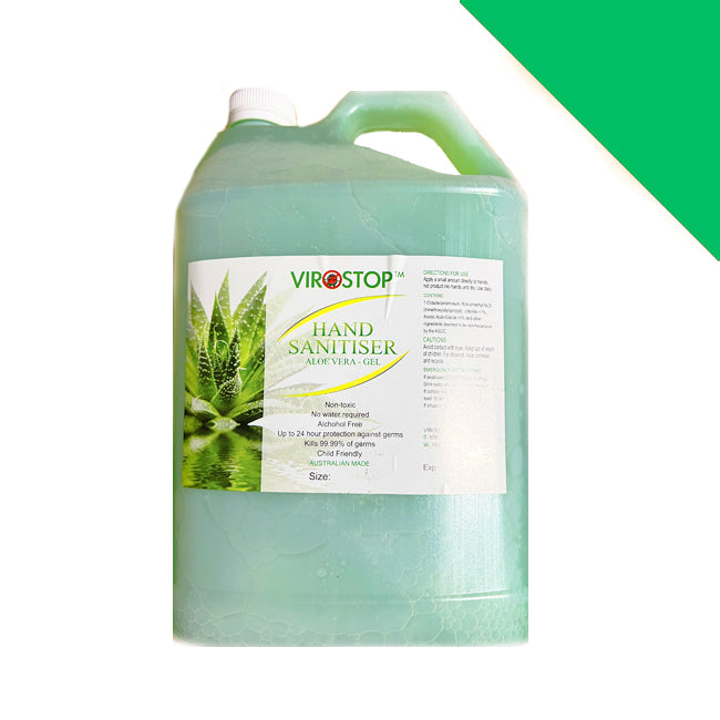 Virostop Alcohol-Free Aloe Vera Hand Sanitiser 1L Bottle