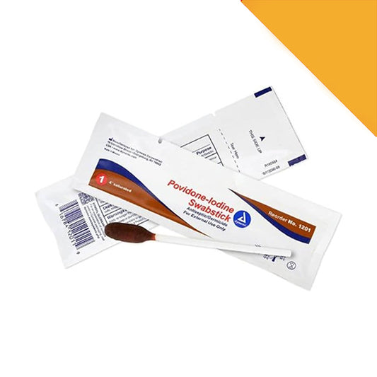 Povidone-Iodine Skin Prep Swabsticks