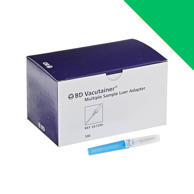 Vacutainer Multiple Sample Luer Adapter - Box Of 100