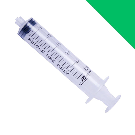 30ml Luer Lock Syringes - Box of 50