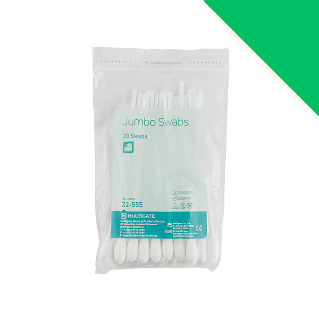 Jumbo Cotton Swabs (Sterile) - Box Of 100