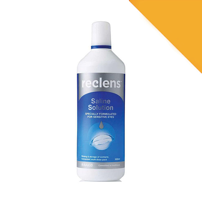 Reclens Saline Solution 500ml Bottle