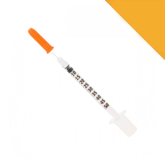 0.5ml Syringe With Needle - Box Of 50