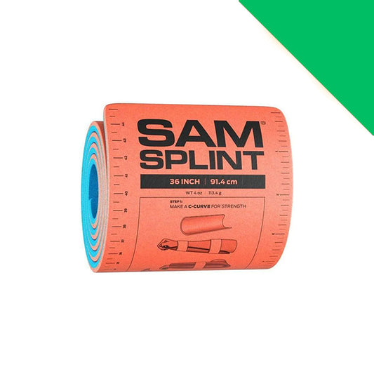 Sam Splint 36 Orange Blue Flat