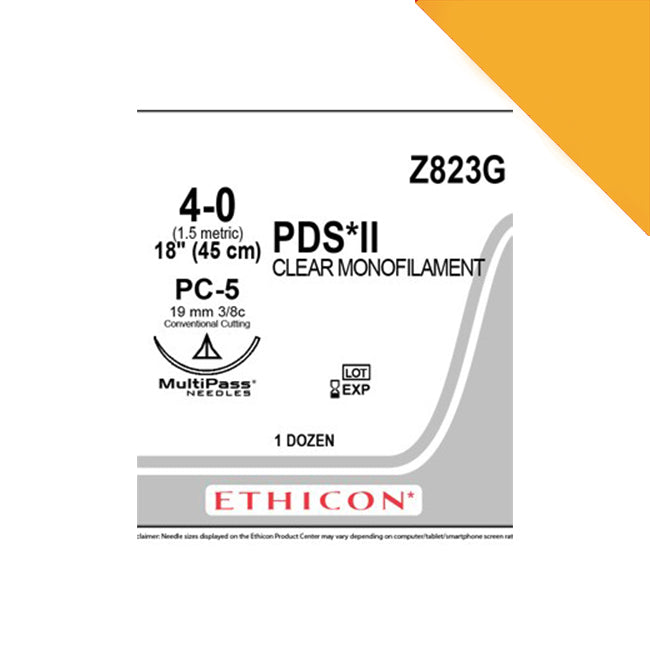 Suture: PDS II (Monofilament)