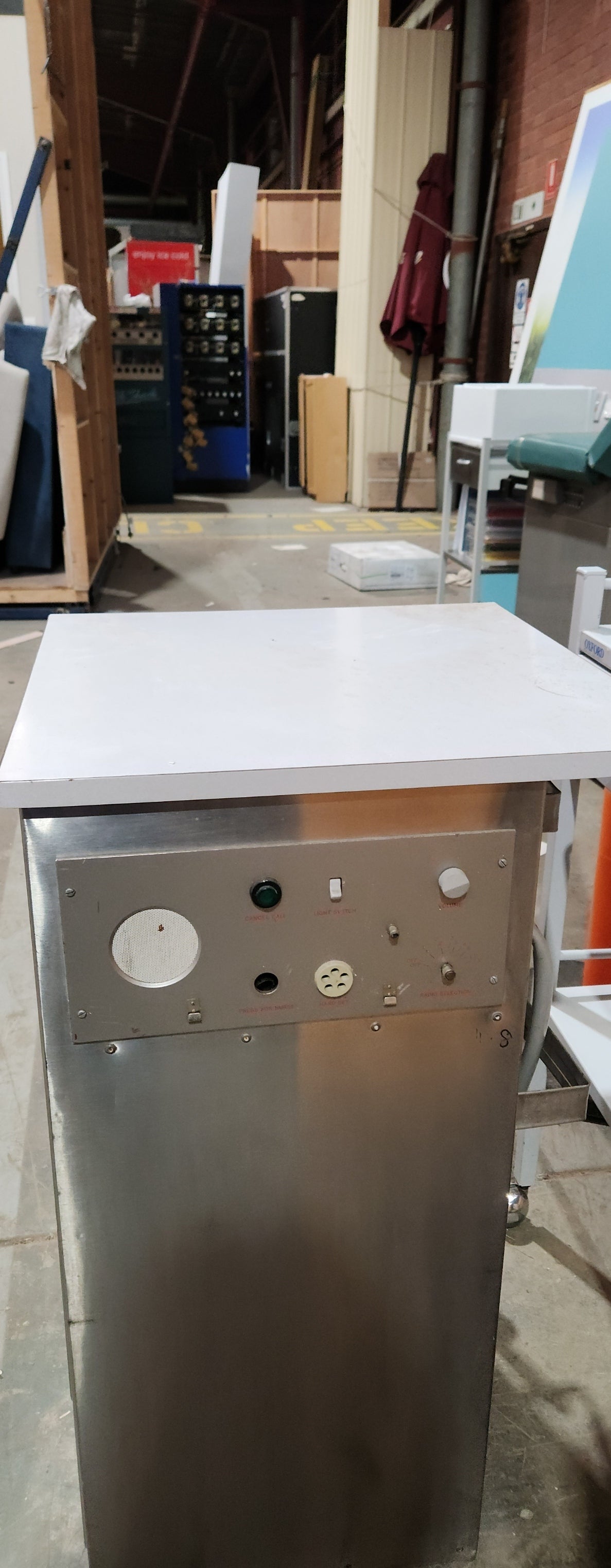 >> URGENT GIVEAWAY - Stainless Steel Bedside Cabinet / Drawers