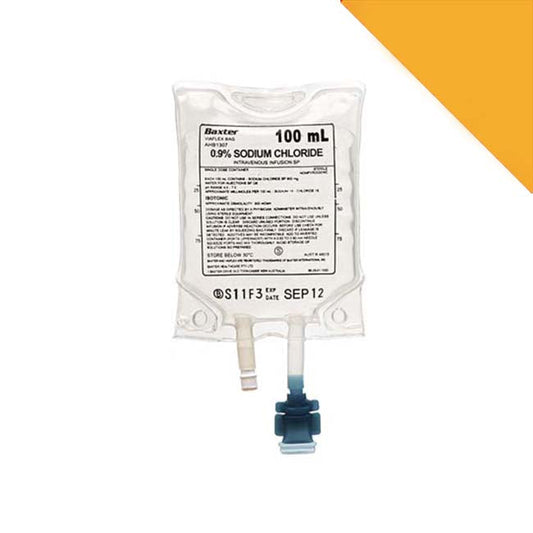 0.9% Sodium Chloride IV Solution (Various Sizes)