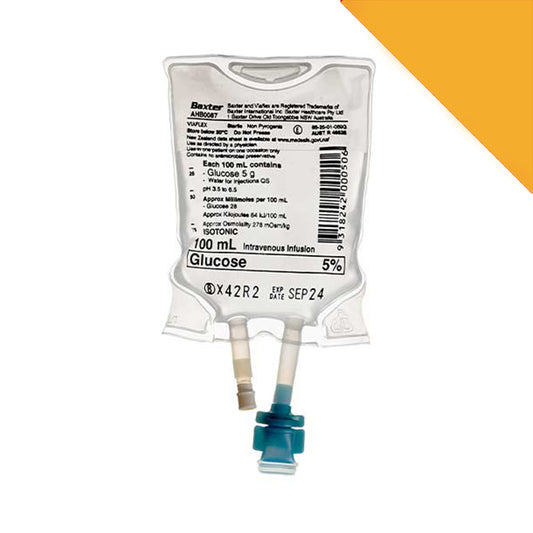 Glucose 5% IV Solution 100ml - Box Of 30