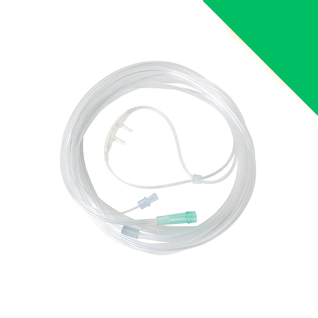 Nasal prongs O2 Cannula with CO2 sample line - Box of 50