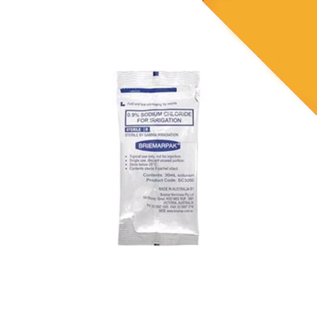 Wound Irrigation Saline Solution (Various Sizes)