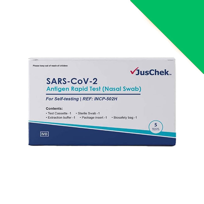 COVID-19 Antigen Test (5 Tests Per Pack) - Box of 25