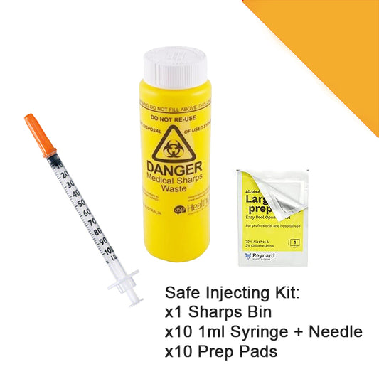 Safe Injecting Kits - Box Of 16