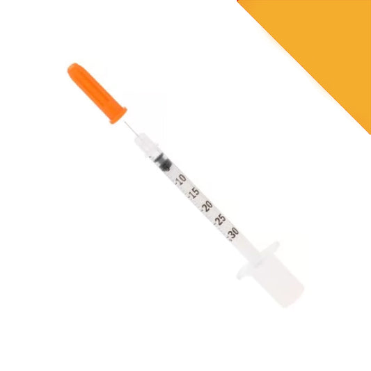 0.3ml Syringe With Needle - Box of 100