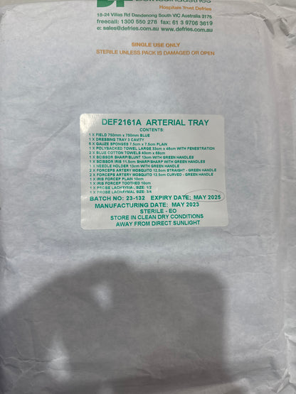 Procedure Packs, STERILE (Various Types)