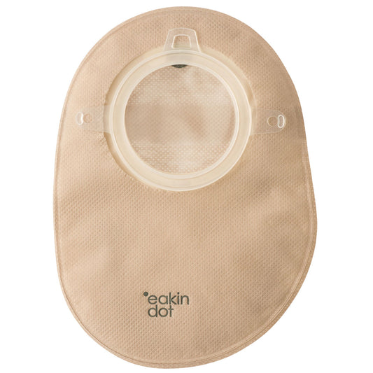 Ostomy Bags: "Eakin Dot" 2-Piece Closed 60mm - Box of 30