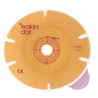 Ostomy Bags: "Eakin Dot" 2-Piece Closed 60mm - Box of 30