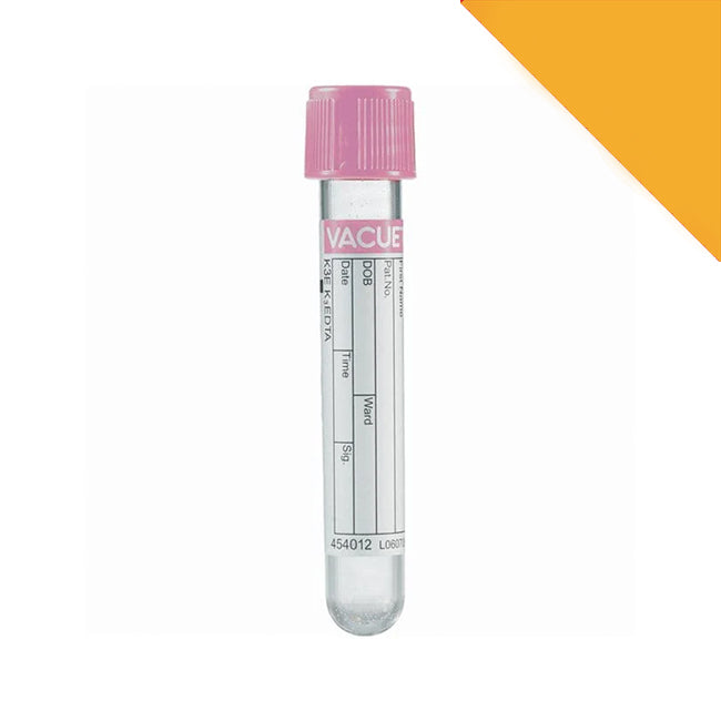 Pathology K2 Tube (Pink) - Box Of 100