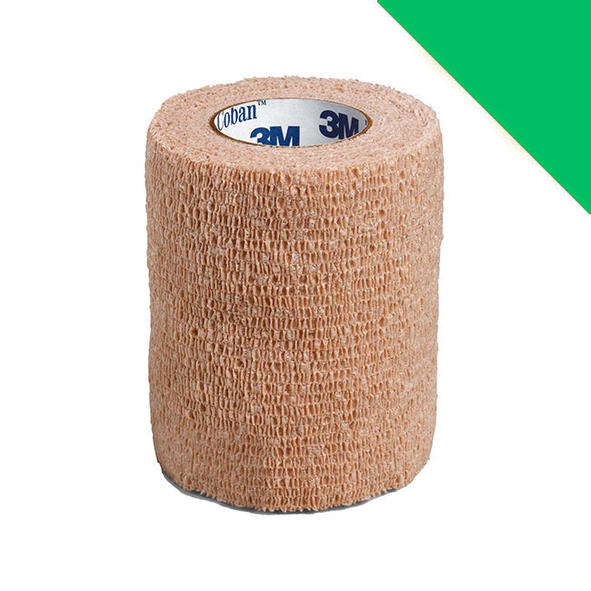 Coban Cohesive Self-Adherent Wrap (Various Sizes)