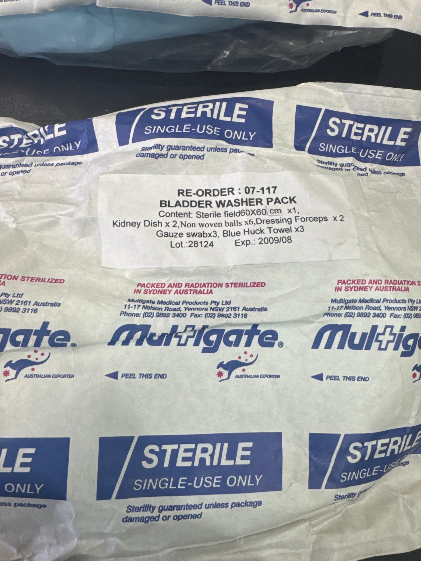 Bladder Washer Pack