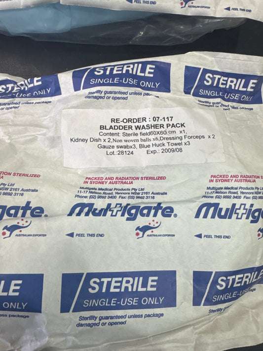 Bladder Washer Pack