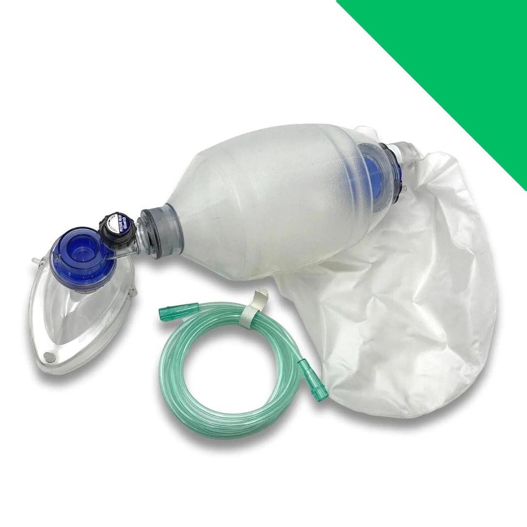 Adult Resuscitator (Oxygen BVM resuscitator) – Medical Pantry