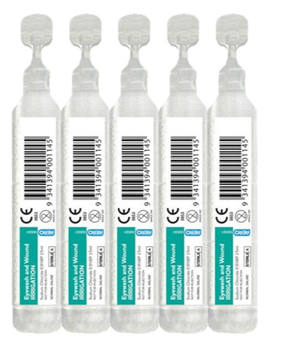 Saline For Irrigation ONLY (Various Sizes) - Box of 50