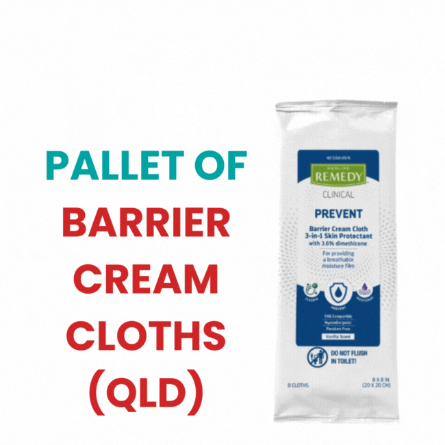 >>> Bulk Order Pallet of Remedy Barrier Cream Cloths - QLD