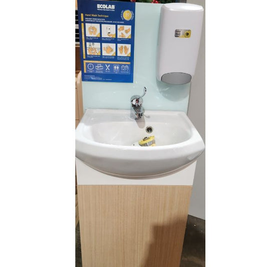 >> URGENT GIVEAWAY - Porcelain Sink on Cabinet