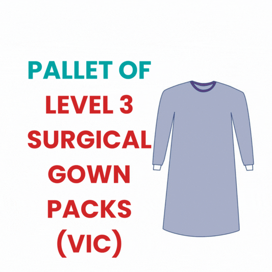 >> Bulk Order Pallet of Level 3 Surgical Gown Packs - VIC