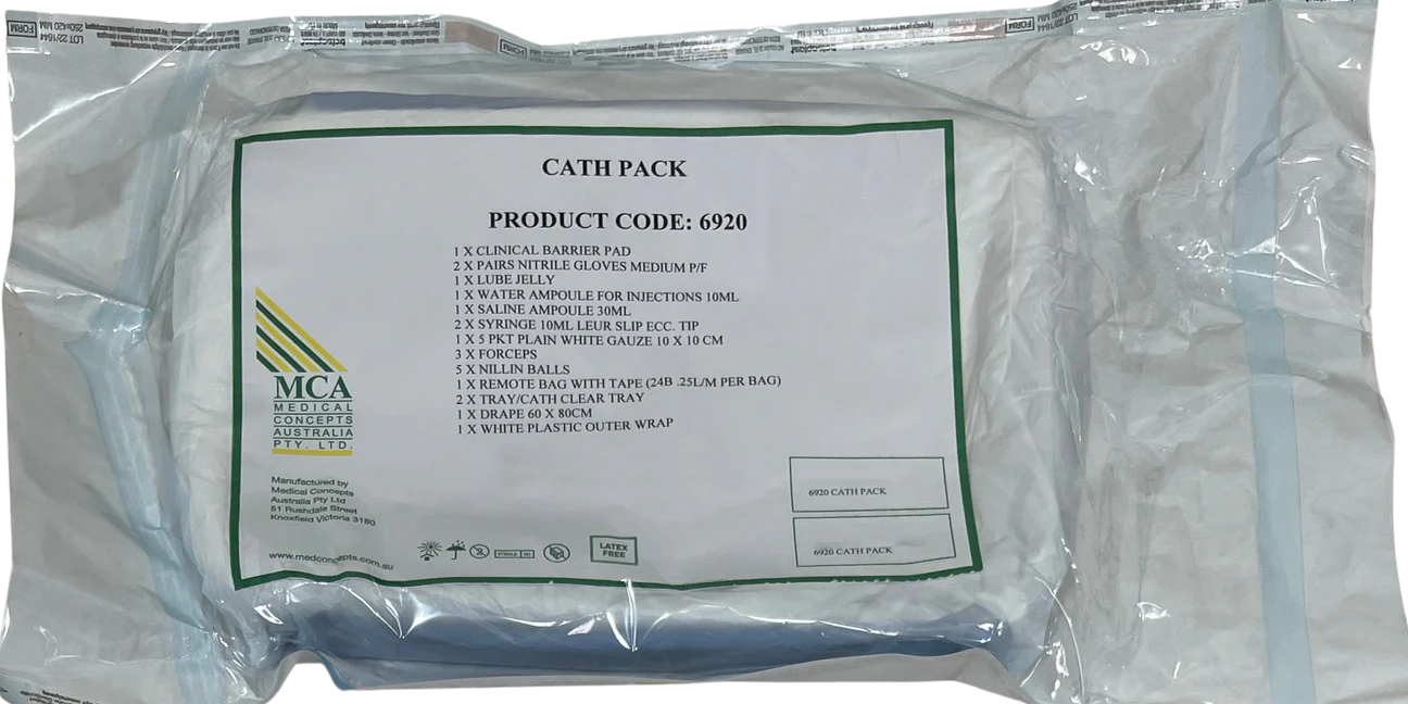 Procedure Packs, STERILE (Various Types)