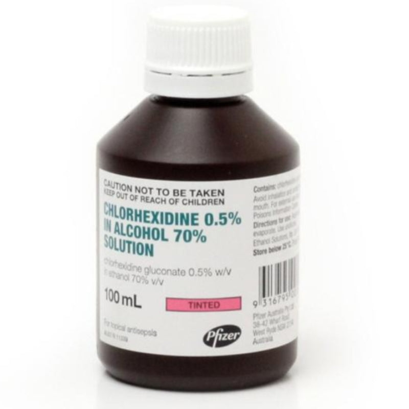 Chlorhexidine Solution (VARIOUS TYPES)